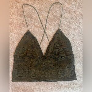 FREE PEOPLE VIBES!! FAIRY GRUNGE WHIMSY BRALETTE TOP